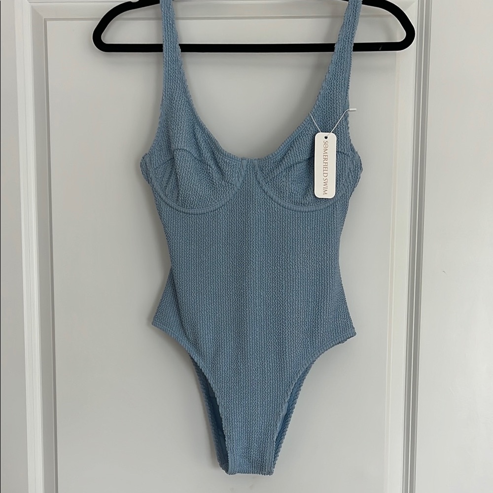 Somerfield Swim Blue Women’s One Piece Swimsuit